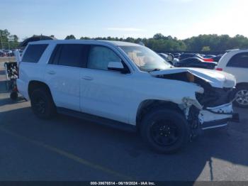  Salvage Chevrolet Tahoe