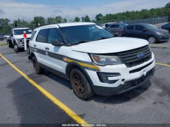  Salvage Ford Utility Police Intercepto