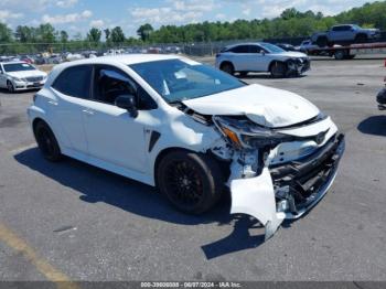  Salvage Toyota Gr Corolla