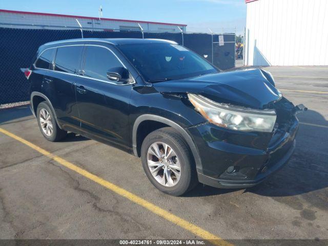  Salvage Toyota Highlander