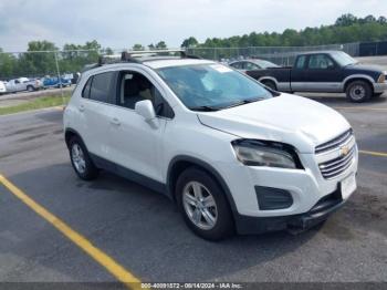  Salvage Chevrolet Trax