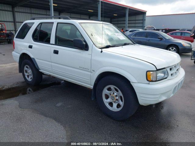  Salvage Isuzu Rodeo