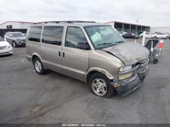  Salvage Chevrolet Astro