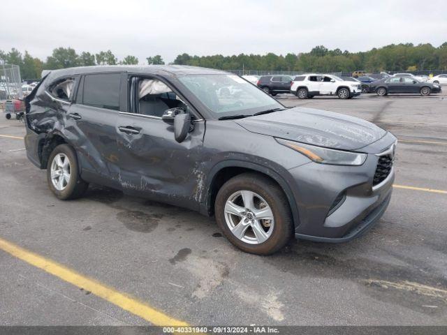  Salvage Toyota Highlander