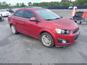  Salvage Chevrolet Sonic