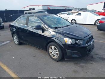  Salvage Chevrolet Sonic