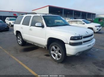  Salvage Chevrolet Tahoe