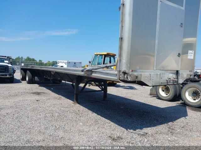  Salvage Transcraft Corp Flatbed Trailer