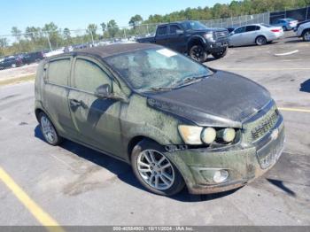  Salvage Chevrolet Sonic