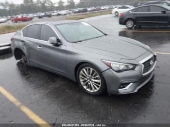  Salvage INFINITI Q50