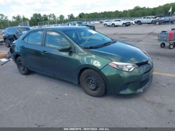  Salvage Toyota Corolla