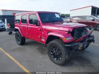  Salvage Jeep Wrangler