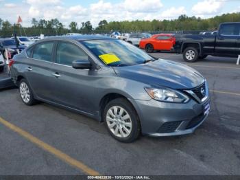  Salvage Nissan Sentra