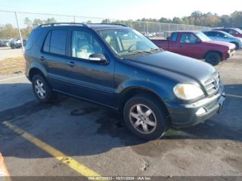  Salvage Mercedes-Benz M-Class