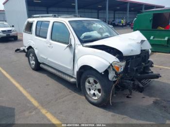  Salvage Nissan Pathfinder