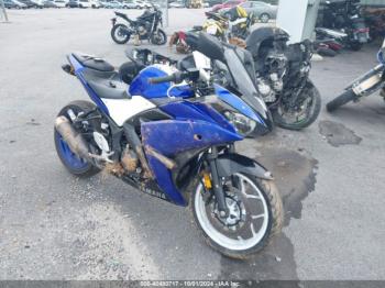  Salvage Yamaha Yzfr3