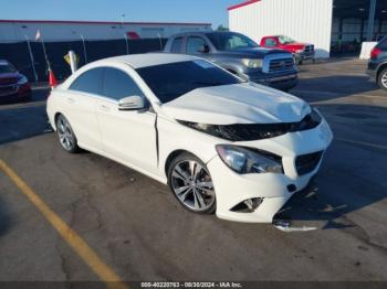  Salvage Mercedes-Benz Cla-class