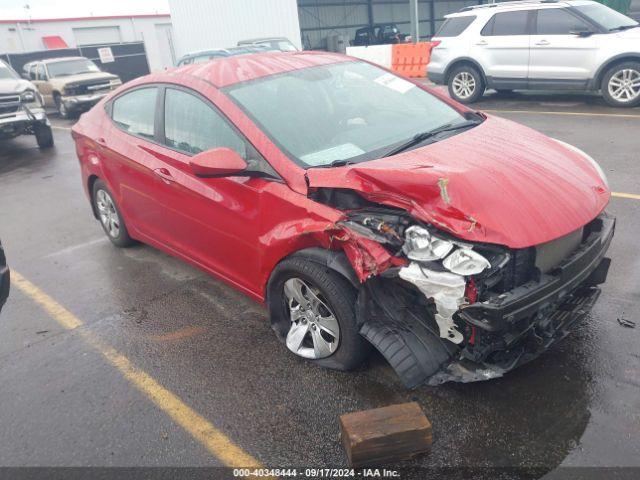  Salvage Hyundai ELANTRA