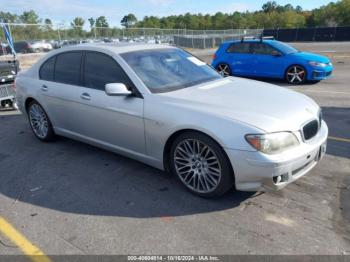  Salvage BMW 7 Series