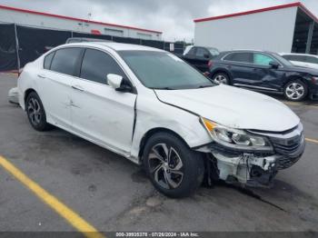  Salvage Honda Accord