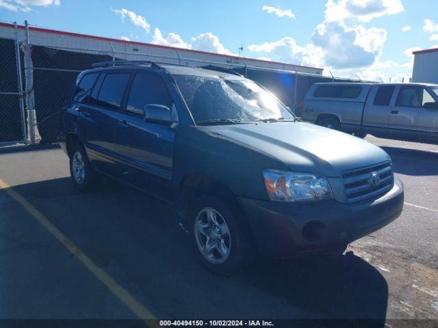  Salvage Toyota Highlander