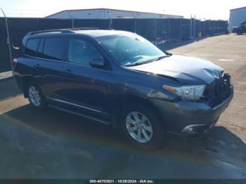  Salvage Toyota Highlander