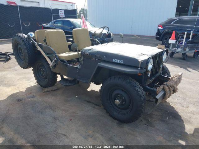  Salvage Willys Cj3a