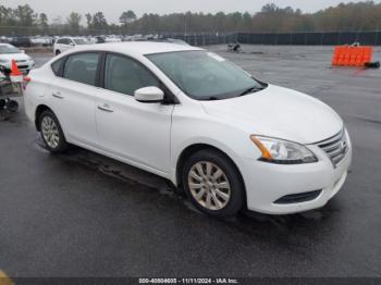  Salvage Nissan Sentra