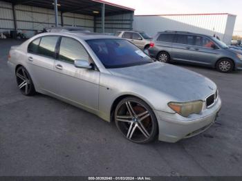  Salvage BMW 7 Series