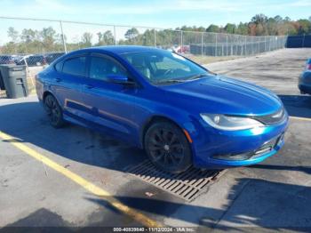  Salvage Chrysler 200