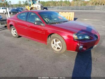  Salvage Pontiac Grand Prix