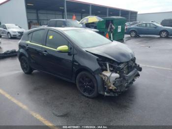  Salvage Toyota Prius c