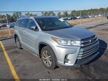  Salvage Toyota Highlander