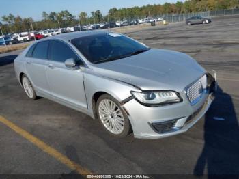  Salvage Lincoln MKZ