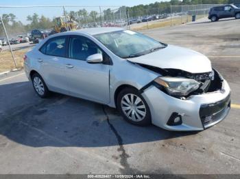  Salvage Toyota Corolla