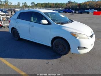  Salvage Toyota Matrix