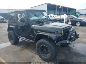  Salvage Jeep Wrangler