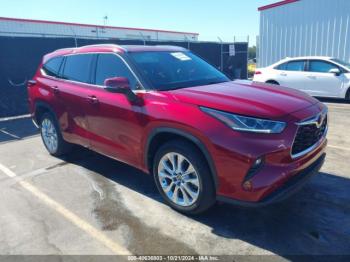  Salvage Toyota Highlander