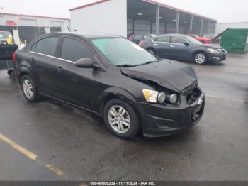  Salvage Chevrolet Sonic