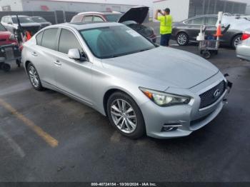  Salvage INFINITI Q50