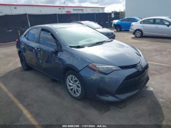  Salvage Toyota Corolla