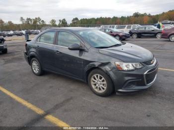  Salvage Chevrolet Sonic