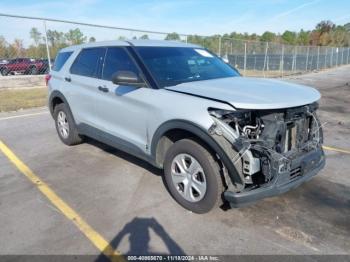  Salvage Ford Police Interceptor Utilit