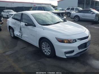  Salvage Chevrolet Malibu