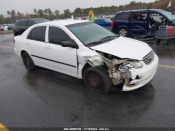  Salvage Toyota Corolla