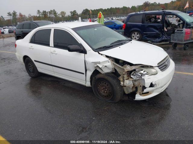  Salvage Toyota Corolla