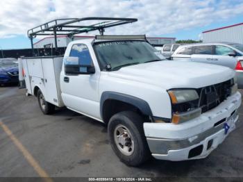  Salvage Chevrolet Silverado 2500