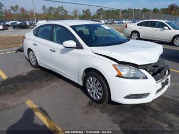  Salvage Nissan Sentra