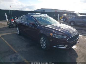  Salvage Ford Fusion