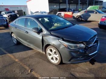  Salvage Chevrolet Cruze